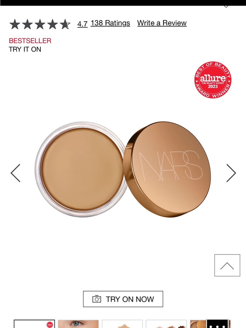 NARS Laguna bronzing cream 01